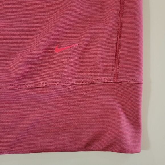 Nike Women's Crimson Dri-Fit Off-Shoulder Training Top - Picture 10 of 15